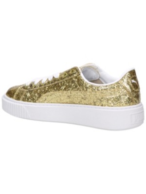 Puma platform glitter sneakers hotsell